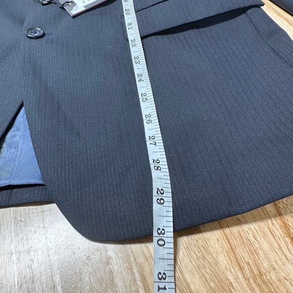 John Varvatos NWT Bedford Navy Size 40R Blazer Sportcoat Wool Blend 2 Button - Picture 9 of 9